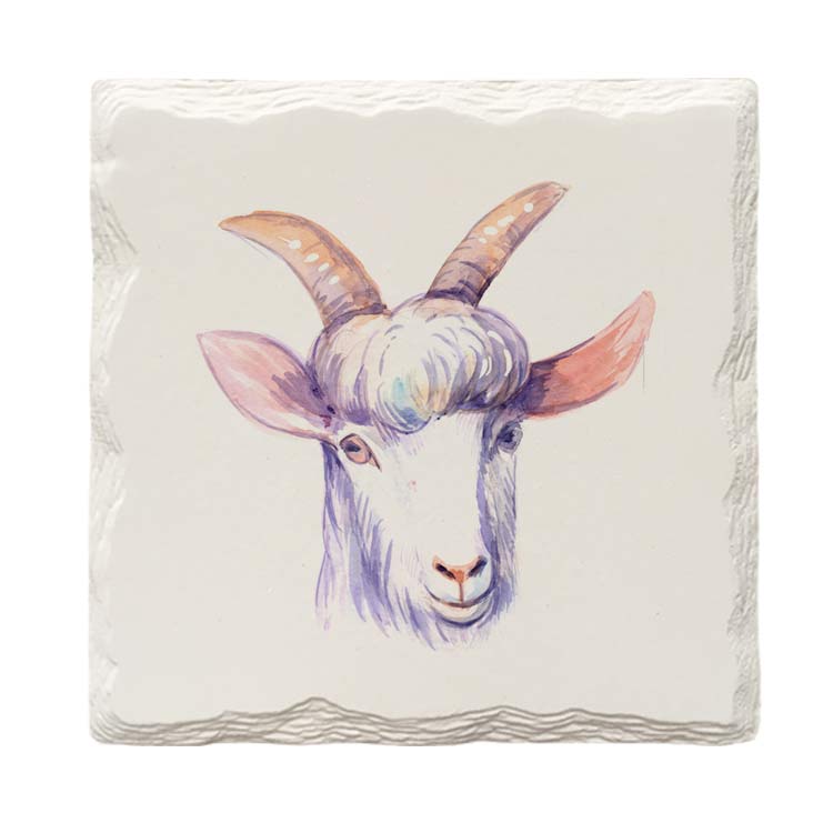 Cute Goat | Drink Coaster Set