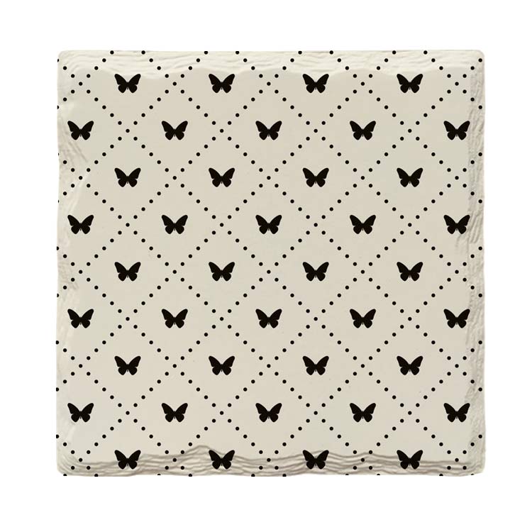 Butterfly Pattern | Drink Coaster Set