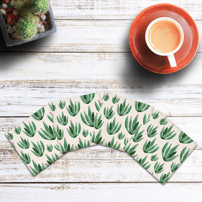 Cute Cacti | Drink Coaster Set | Cactus Pattern