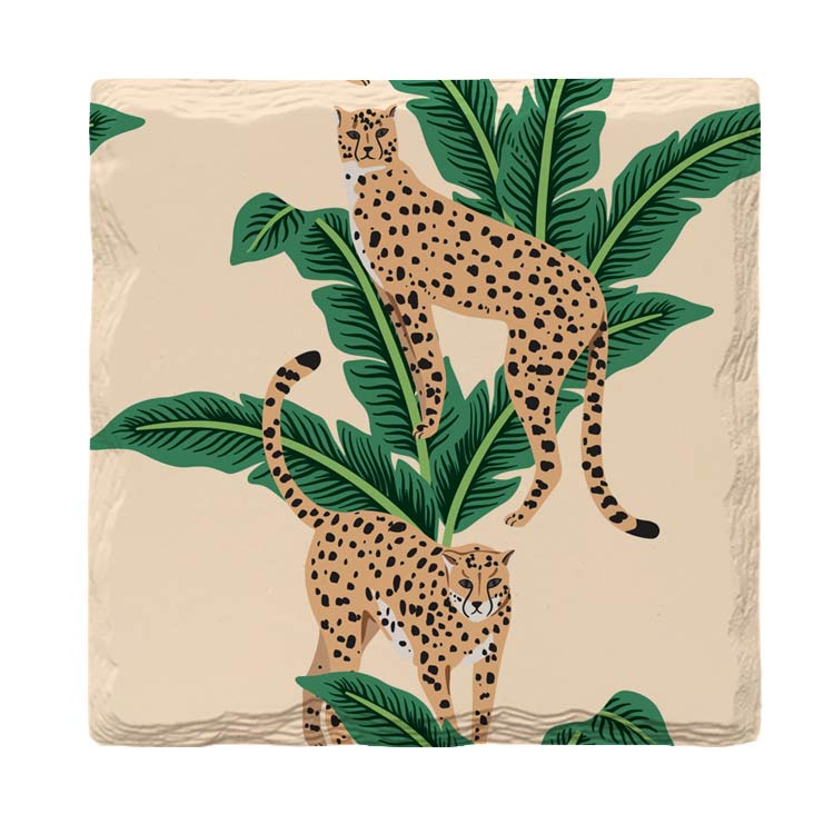 Cute Cheetahs | Drink Coaster Set