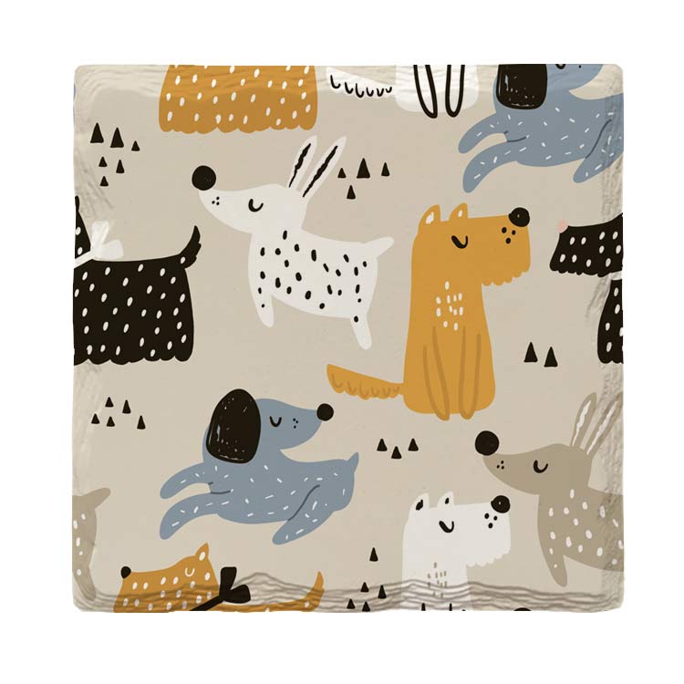 Cute Dogs | Drink Coaster Set