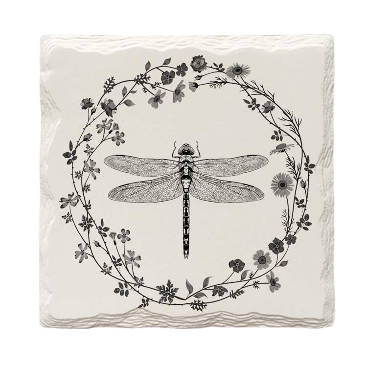 Farmhouse Dragonfly-Mill Wood Art