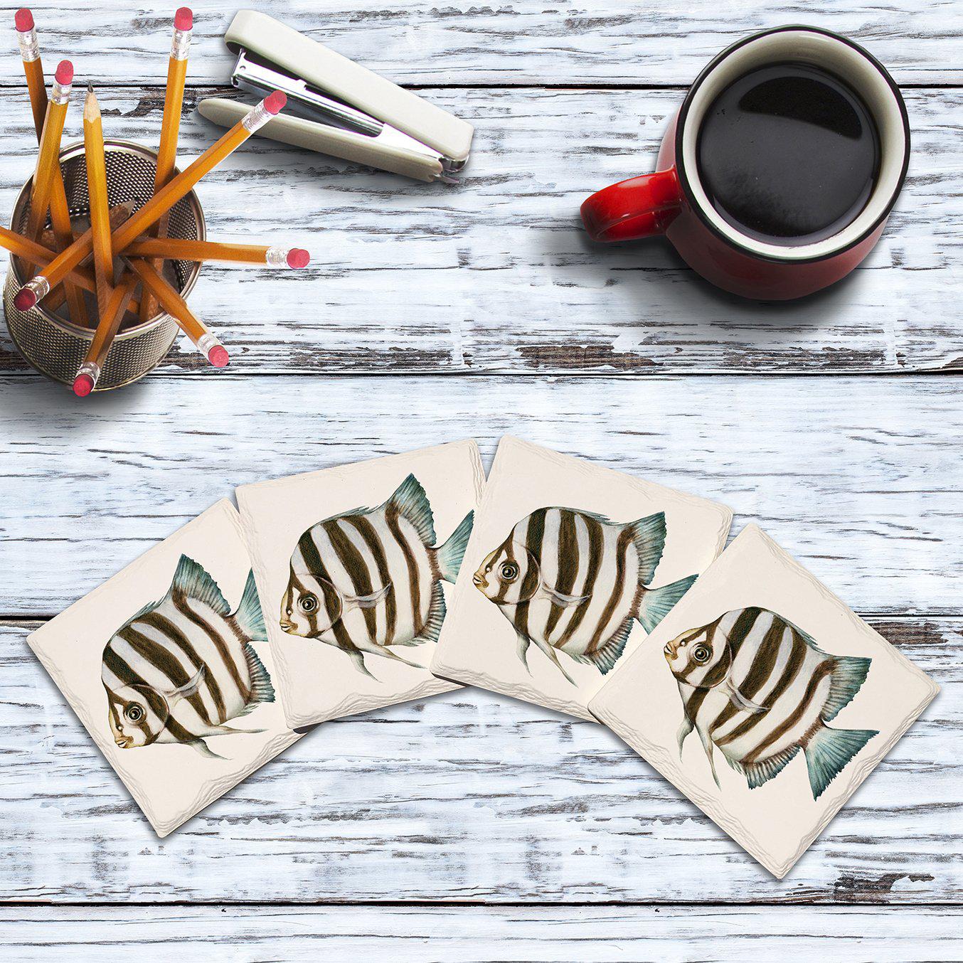 Zebrafish | Drink Coaster Set