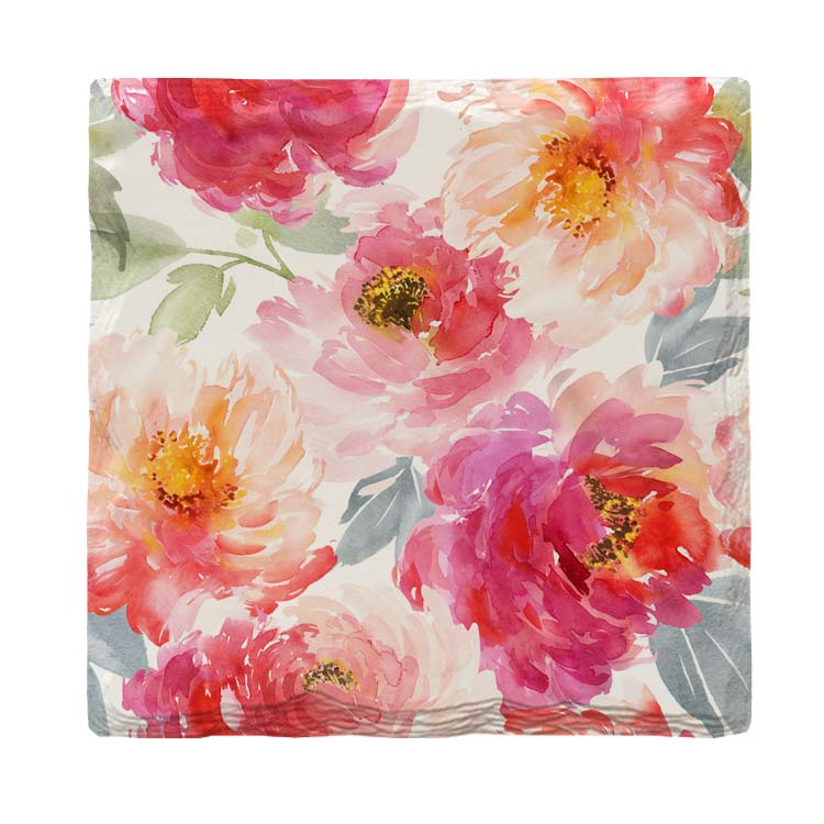 Watercolor Flowers | Drink Coaster Set