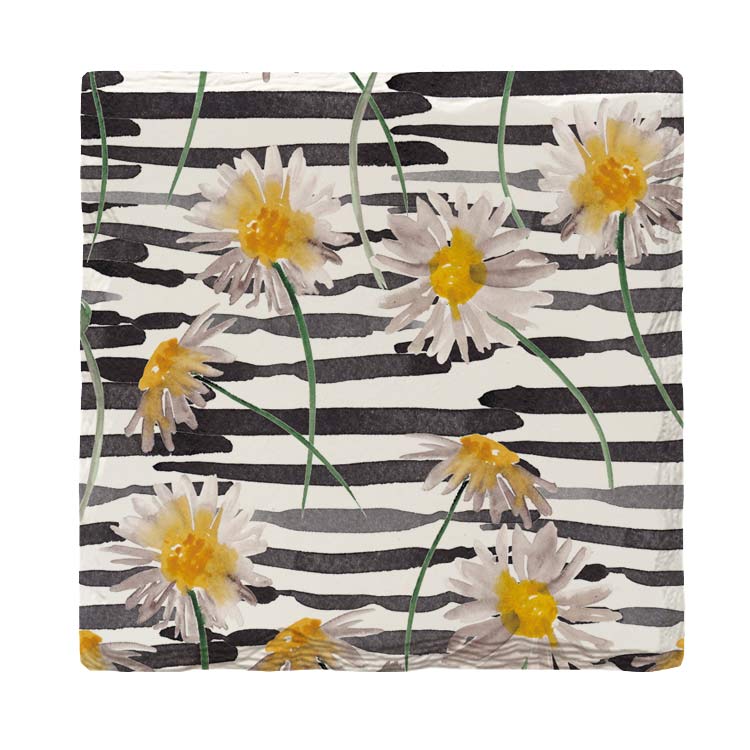 Daisy Pattern | Drink Coaster Set