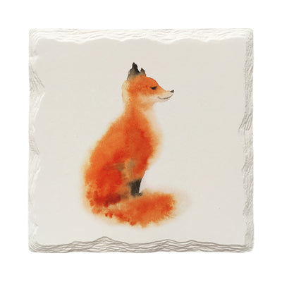 Watercolor Foxes Variety Pack | Drink Coaster Set