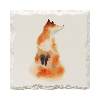 Watercolor Foxes Variety Pack | Drink Coaster Set