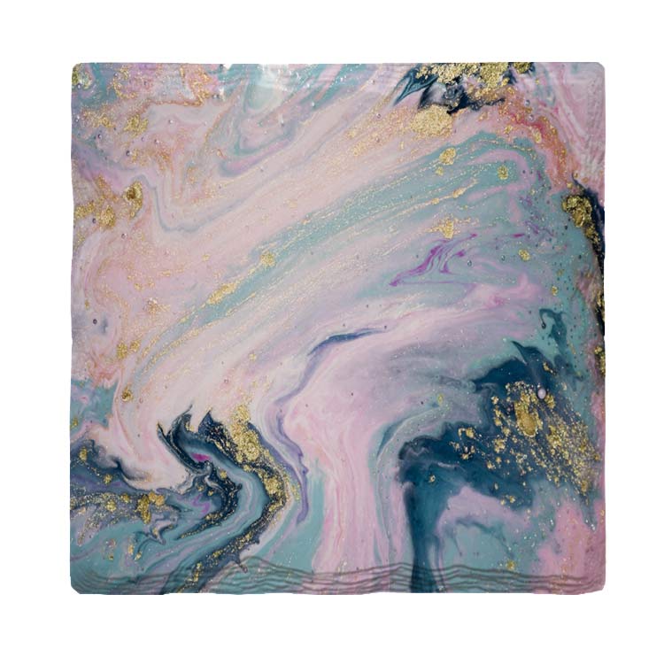 Big Bang Marbling | Drink Coaster Set