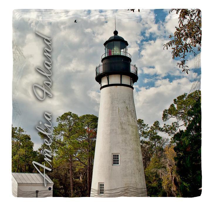 Amelia Island Lighthouse, Florida | Drink Coaster Set