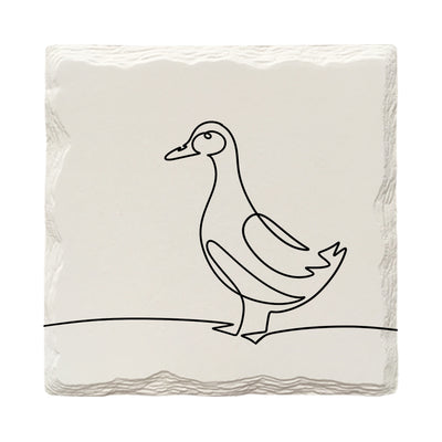 Farm Animals Line Drawing Variety Pack | Drink Coaster Set