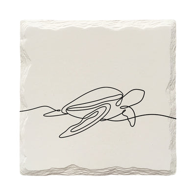 Beach Things Line Drawing Variety Pack | Drink Coaster Set