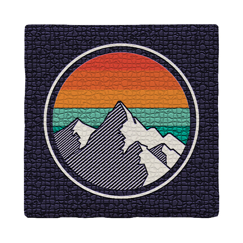 Mosaic Mountains | Drink Coaster Set