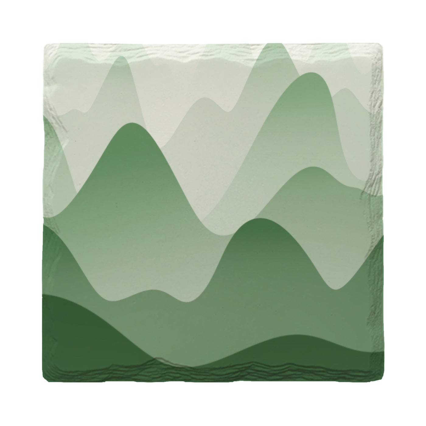 Misty Mountains | Drink Coaster Set | Abstract