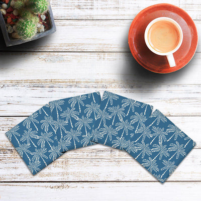 Palm Tree Pattern | Drink Coaster Set