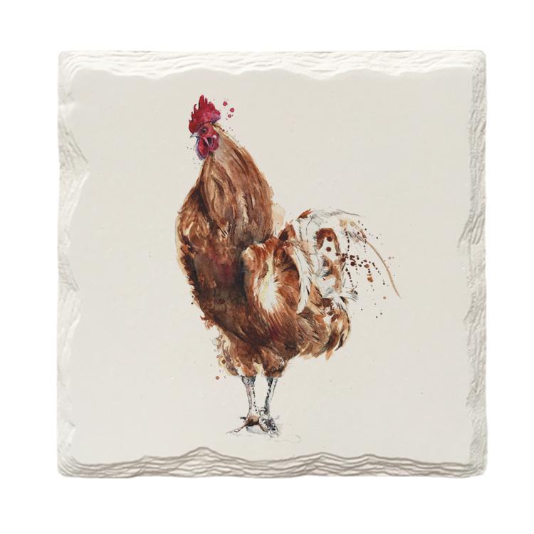 Rooster | Drink Coaster Set