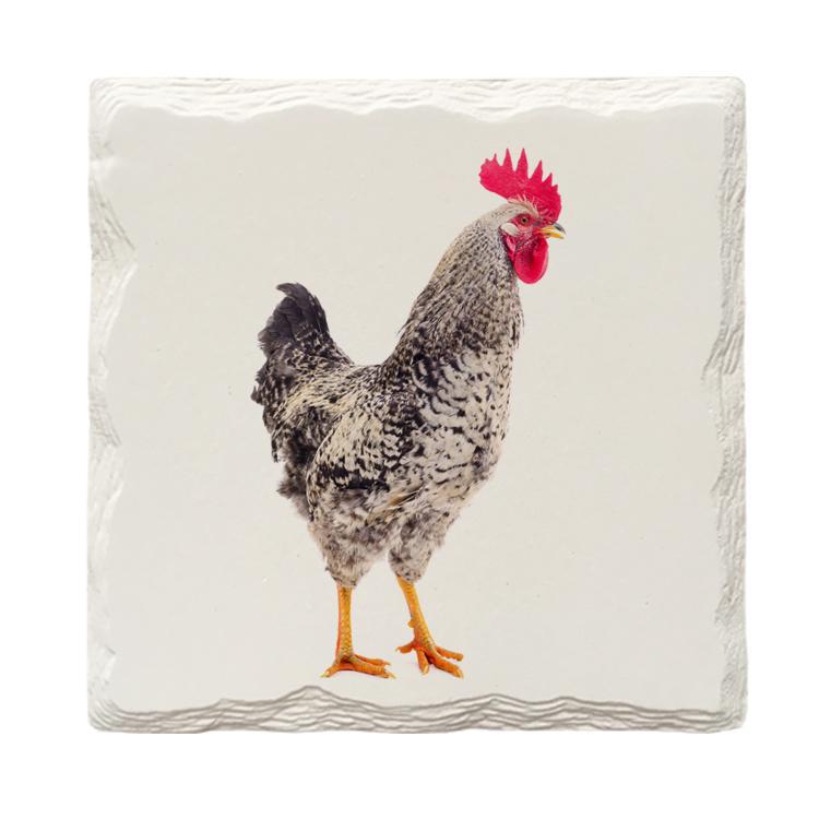 Cute Rooster | Drink Coaster Set