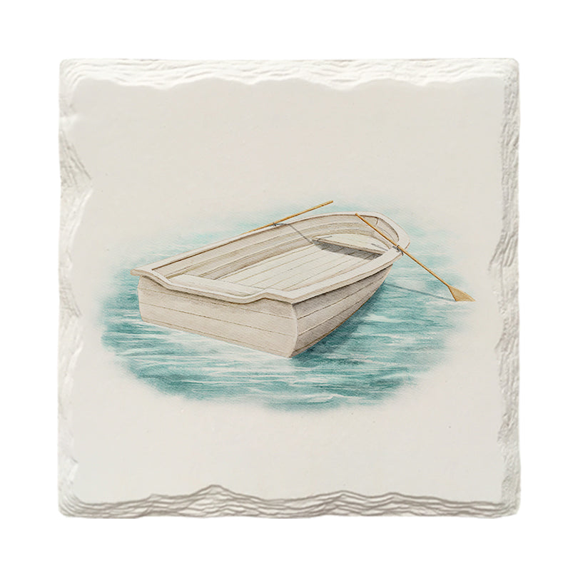 Calm Rowboat | Drink Coaster Set