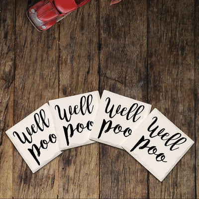 Well Poo | Drink Coaster Set