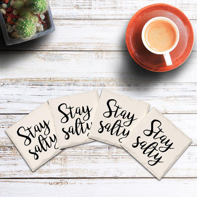 Stay Salty | Drink Coaster Set