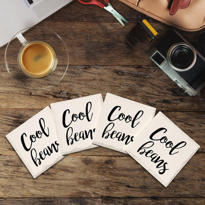 Cool Beans | Drink Coaster Set