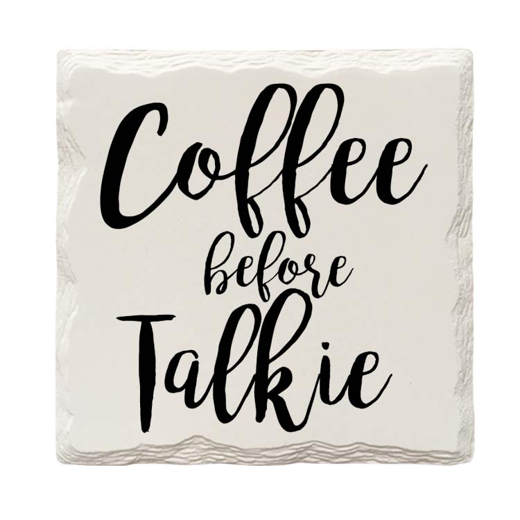 Coffee Before Talkie | Drink Coaster Set