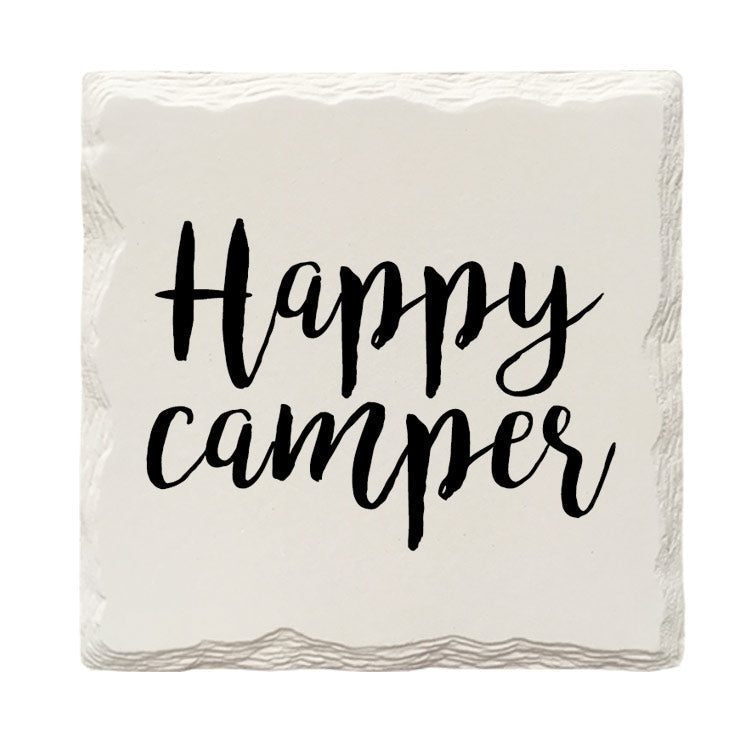 Happy Camper | Drink Coaster Set