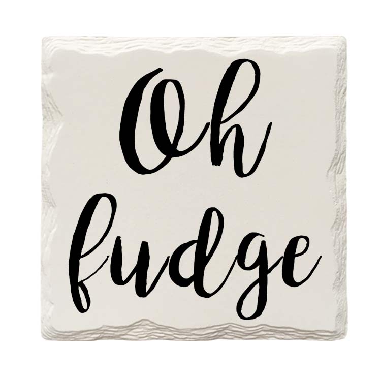 Oh Fudge | Drink Coaster Set