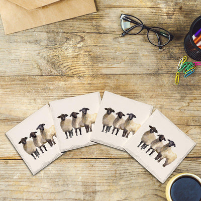 Wimsy Sheep | Drink Coaster Set