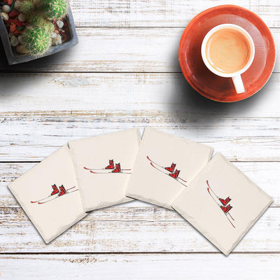 Classic Skis | Drink Coaster Set