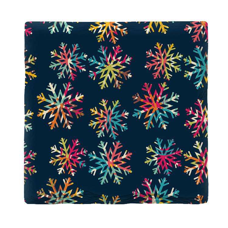 Colorful Snowflakes | Drink Coaster Set