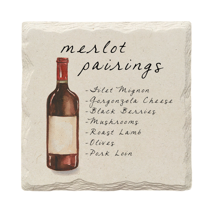 Wine Pairings Variety Pack | Drink Coaster Set